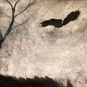Untitled - mud on canvas
